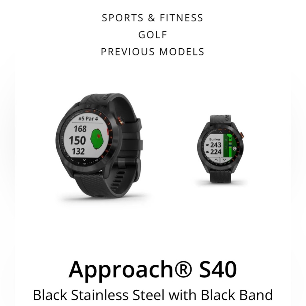Garmin Approach S40 watch